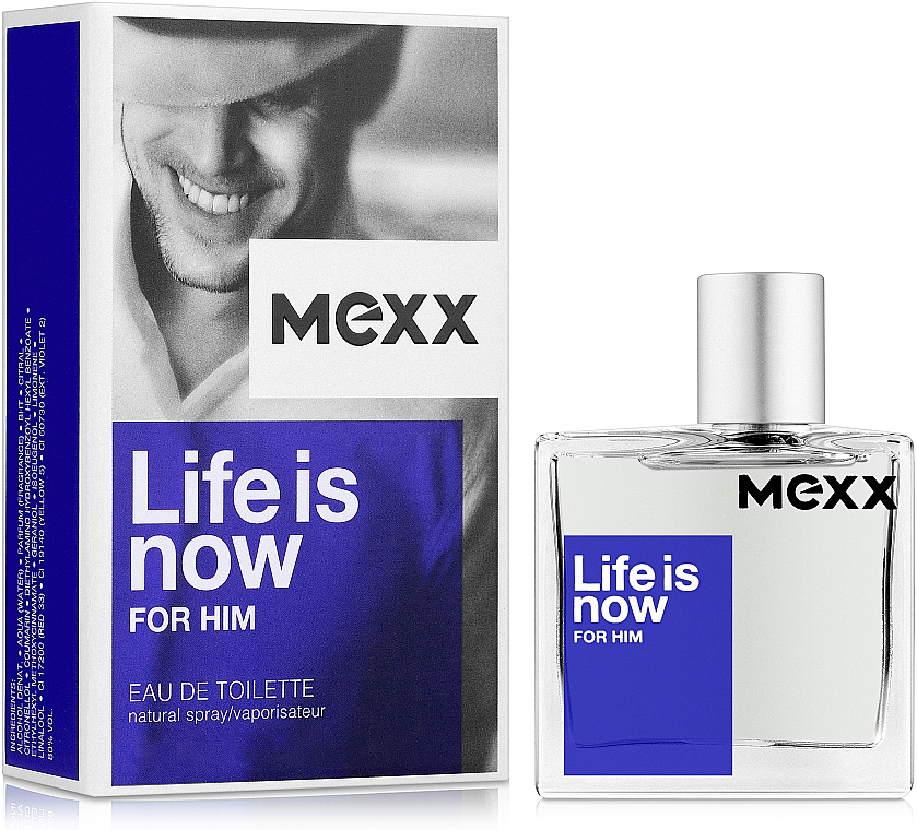 Mexx Life Is Now For Him - Woda toaletowa — Zdjęcie N2