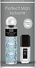 Kup Saphir Parfums Perfect Man - Zestaw (edp/200ml + edp/30ml)