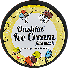 Kup PRZECENA! Naturalna maseczka do skóry normalnej - Dushka Ice Cream Mask *