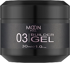 Modelujący żel do paznokci - Moon Full Builder Cream Gel — Zdjęcie N2