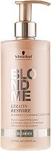 Kup Myjąca odżywka do włosów blond z keratyną - Schwarzkopf Professional BlondMe Keratin Restore Bonding Cleansing Conditioner