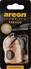 Odświeżacz powietrza do samochodu - Areon Fresco Sport Lux Gold Car Perfume — Zdjęcie N1