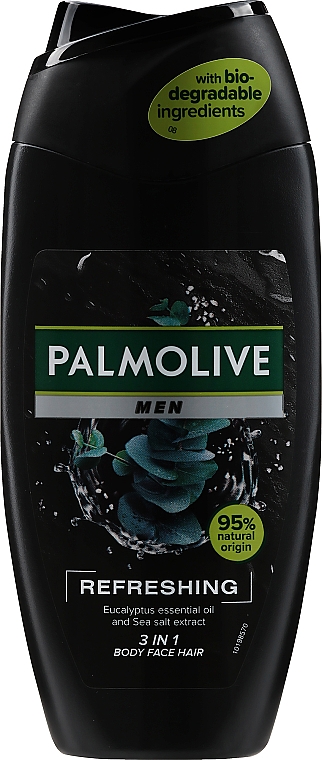 Odświeżający żel pod prysznic dla mężczyzn 3w1 eukaliptus i sól morska - Palmolive MEN Refreshing — Zdjęcie N11