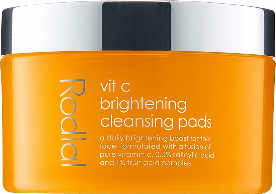 Rozświetlające płatki pod oczy z witaminą C - Rodial Pure Vitamin C Formulated Brightening Cleansing Pad — Zdjęcie N1