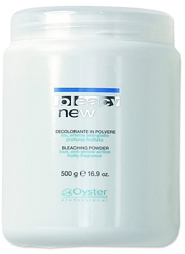 Rozjaśniający puder do włosów bez amoniaku - Oyster Cosmetics Bleacy Blue — Zdjęcie N1