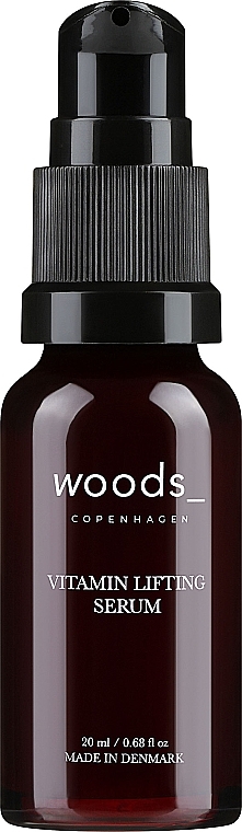 Witaminowe serum liftingujące do twarzy z kompleksem peptydowym - Woods Copenhagen Vitamin Lifting Serum — Zdjęcie N1