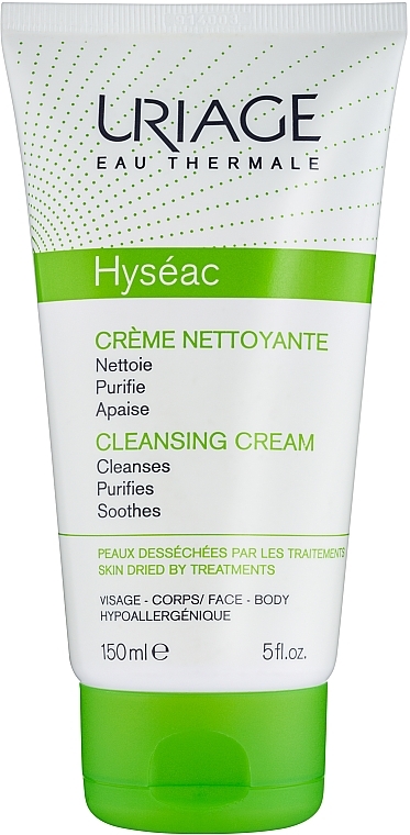 Oczyszczający krem do mycia twarzy i ciała - Uriage Hyséac Cleansing Cream — Zdjęcie N2