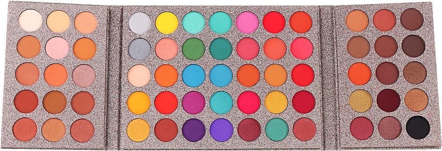 Profesjonalna paleta cieni do powiek, 65 kolorów - King Rose MY Special Edition — Zdjęcie N1