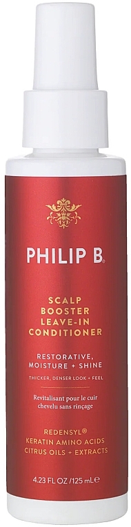 Odżywka do włosów bez spłukiwania - Philip B Scalp Booster Leave-in Conditioner — Zdjęcie N1