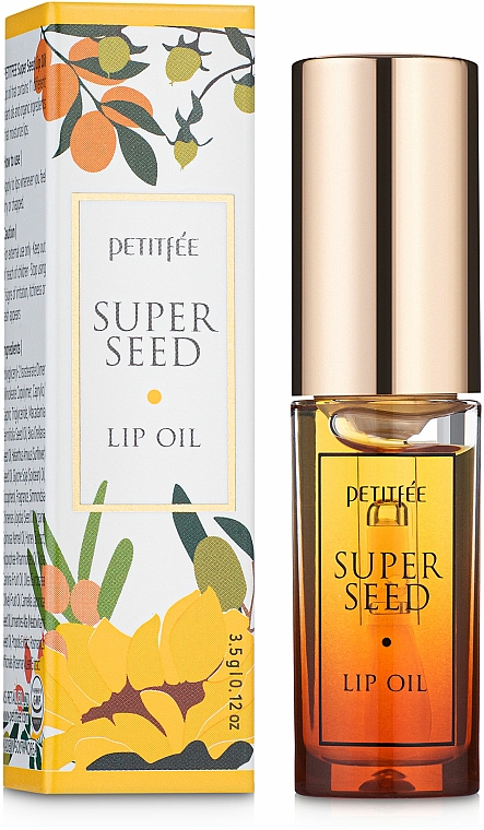 Nawilżający olejek do ust - Petitfee & Koelf Super Seed Lip Oil