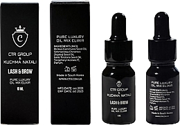 PRZECENA! Olejek do pielęgnacji brwi i rzęs - CTR Pure Luxury Oil Mix Elixir * — Zdjęcie N3