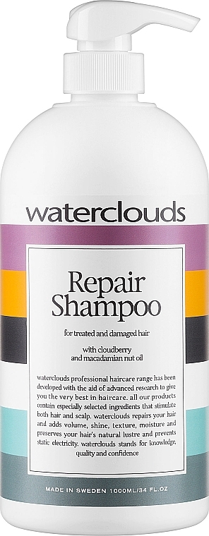 Szampon do włosów suchych i zniszczonych - Waterclouds Repair Shampoo — Zdjęcie N2