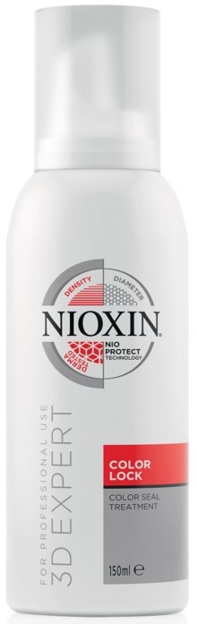 Zagęszczająca pianka do włosów chroniąca ich kolor - Nioxin 3D Experct Care Color Lock Foam — Zdjęcie N1