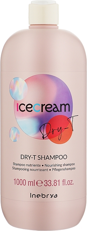 Odżywczy szampon do włosów suchych i zniszczonych - Inebrya Ice Cream Dry-T Shampoo — Zdjęcie N2