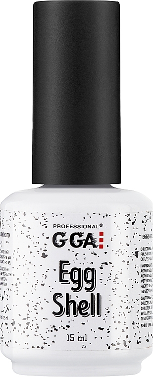 Top coat do paznokci - GGA Professional Egg Shell — Zdjęcie N1