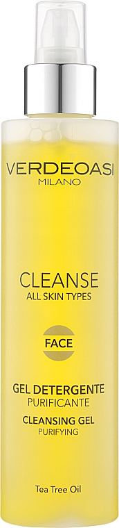 Żel do mycia twarzy do każdego rodzaju skóry - Verdeoasi Cleansing Gel Purifying — Zdjęcie N1