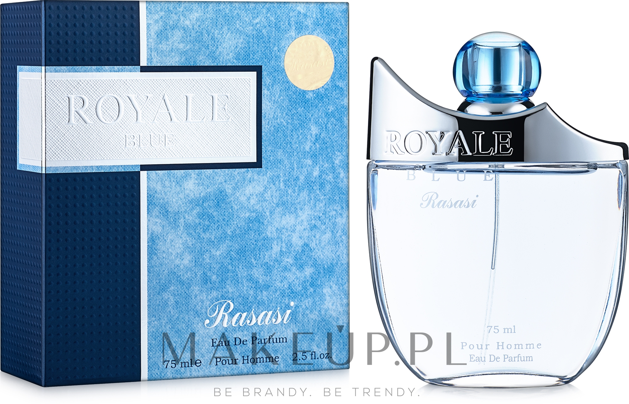 Rasasi Royale Blue Pour Homme - Woda perfumowana — Zdjęcie 75 ml