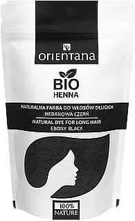 Naturalna roślinna farba do długich włosów - Orientana Bio Henna — Zdjęcie N3