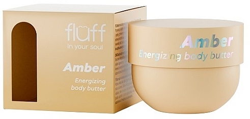 Masło do ciała z bursztynem - Fluff Amber Body Butter — Zdjęcie N1