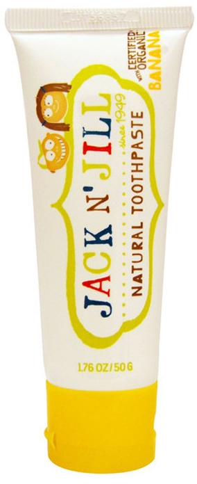 Naturalna pasta do zębów dla dzieci Banan - Jack N' Jill Toothpaste Banana — Zdjęcie N2