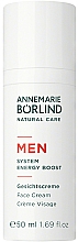 Kup Ujędrniający krem do twarzy dla mężczyzn - Annemarie Borlind Men System Energy Boost Face Cream