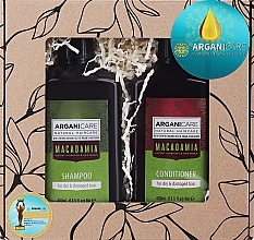 Kup Zestaw - Arganicare Macadamia (shm/400ml + cond/400ml)