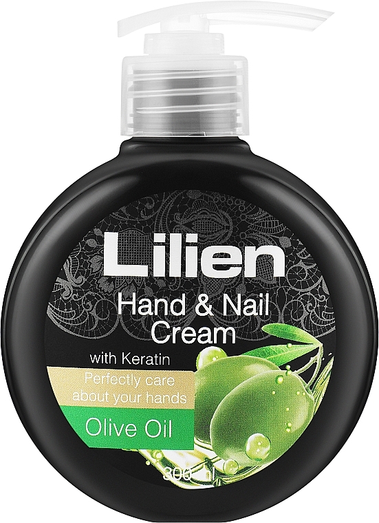 Krem do rąk i paznokci Oliwa z oliwek - Lilien Olive Oil Hand & Nail Cream — Zdjęcie N2