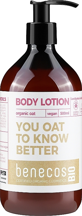 Balsam do ciała - Benecos Body Lotion With Organic Oats — Zdjęcie N1