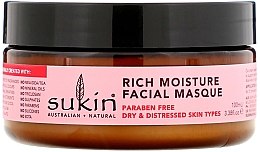 Kup Intensywnie nawilżająca maska do twarzy do skóry suchej - Sukin Rich Moisture Facial Masque