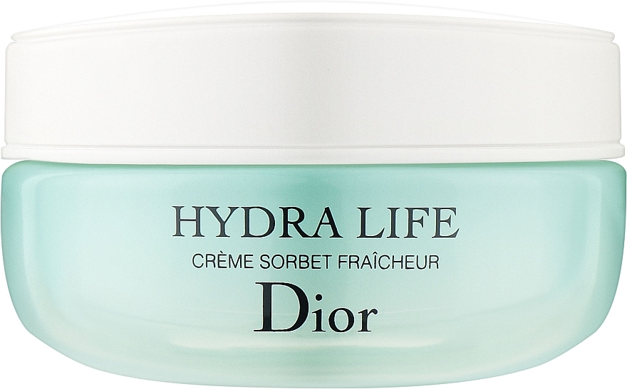 Nawilżający krem sorbetowy do cery normalnej i mieszanej - Dior Hydra Life Fresh Sorbet Creme 