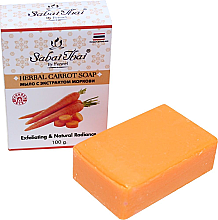 Mydło w koscte z ekstraktem z marchwi - Sabai Thai Herbal Carrot Soap — Zdjęcie N2