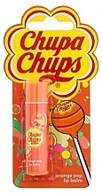 Pomarańczowy balsam do ust - Chupa Chups Orange Pop Lip Balm — Zdjęcie N1