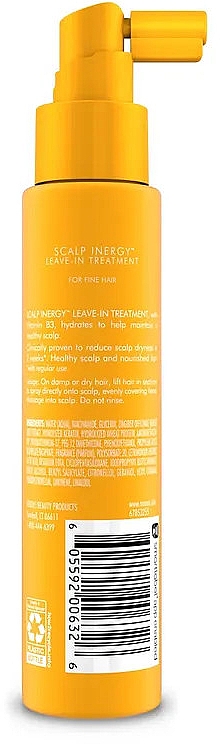 Odżywka do włosów bez spłukiwania - Nexxus Scalp Inergy Leave-in Conditioner — Zdjęcie N2