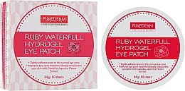 Kup Hydrożelowe płatki pod oczy z ekstraktem z granatu - Purederm Ruby Waterfull Hydrogel Eye Patch