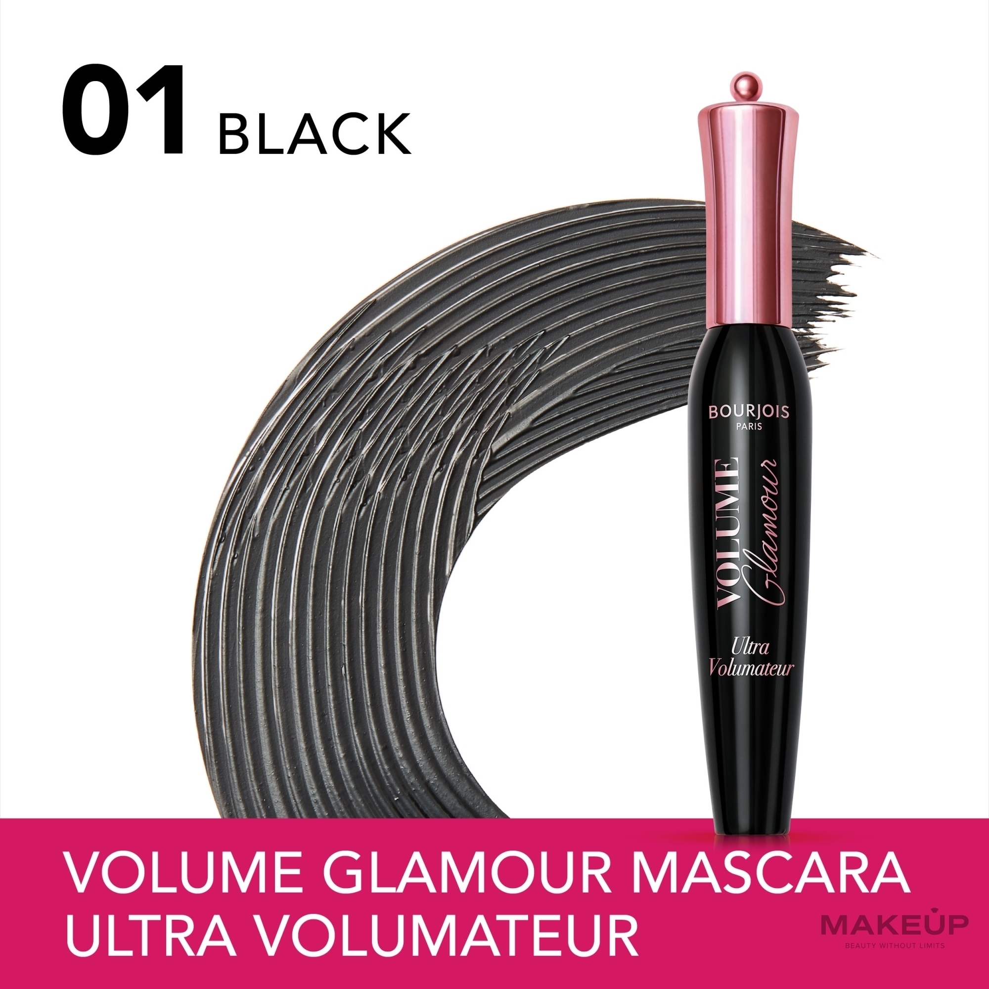 Tusz do rzęs - Bourjois Volume Glamour Ultra Volumateur Mascara — Zdjęcie Black