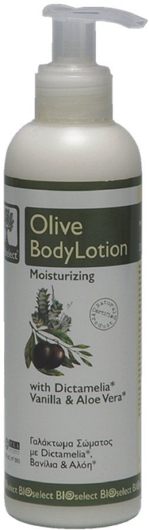 Nawilżający lotion do ciała Dictamelia, wanilia i aloes - BIOselect Olive Body Lotion Moisturizing — Zdjęcie N1