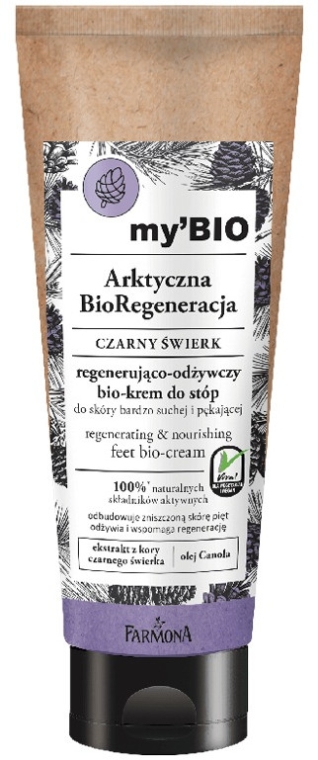 Regenerująco odżywczy bio-krem do stóp - Farmona My’Bio Arctic BioRegeneration Feet Bio-Cream — Zdjęcie N1