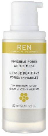 Detoksykująca maska zwężająca pory - REN Invisible Pores Detox Mask — фото N1