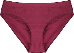 Damskie majtki bikini, BDM380-005, bordowe - Moraj — Zdjęcie N1