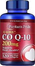 Suplement diety Koenzym Q-10 200 mg, kapsułki - Puritan's Pride Q-Sorb Co Q-10 — Zdjęcie N1