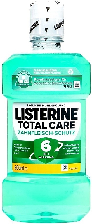 Płyn do płukania ust - Listerine Mouthwash Total Care Gum Protection 6in1 — Zdjęcie N1