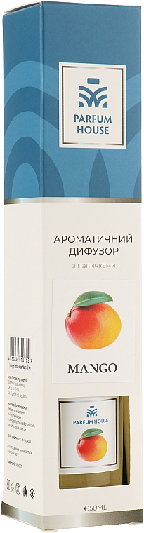 Dyfuzor zapachowy Mango - Parfum House Mango — Zdjęcie N1