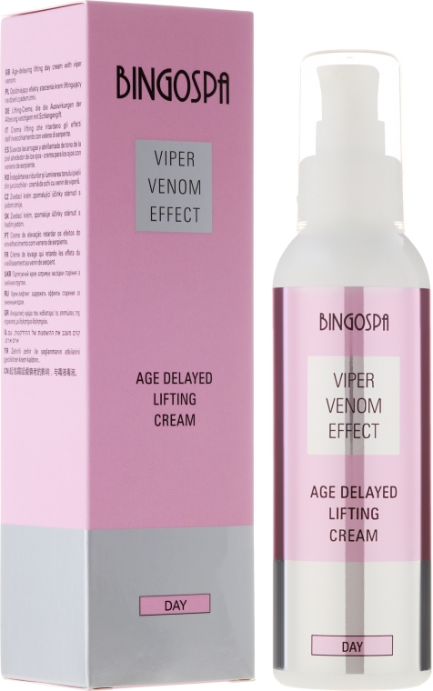 Liftingujący krem przeciwstarzeniowy do twarzy - Bingospa Viper Venom Effect Lifting Cream — Zdjęcie N1
