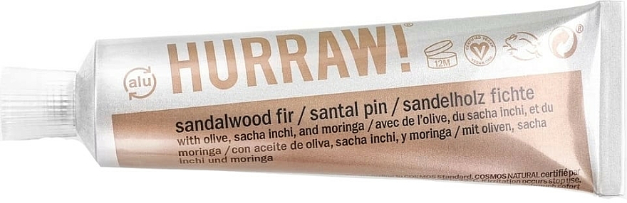 Skoncentrowany uniwersalny balsam do twarzy i ciała Drzewo sandałowe - Hurraw! Balmtoo Sandalwood Fir — Zdjęcie N1