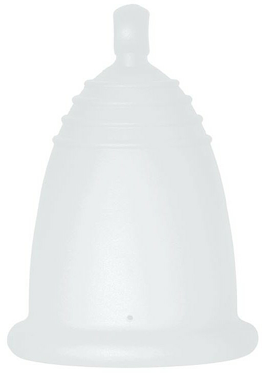 Kubeczek menstruacyjny z kulką, rozmiar XL, przezroczysty - MeLuna Sport Menstrual Cup Ball — Zdjęcie N1