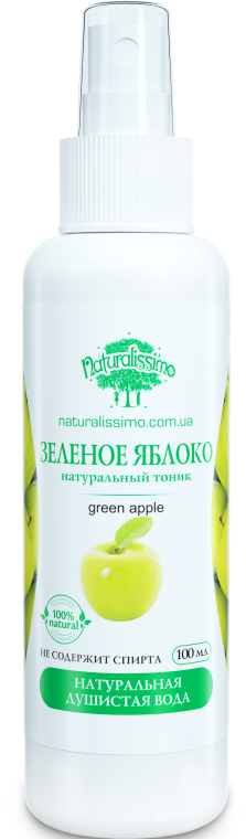 Hydrolat z zielonego jabłka - Naturalissimo Green Apple Hydrolate — Zdjęcie N1