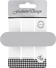 Automatyczna spinka do włosów Fashion Design, 28403, szara - Top Choice Fashion Design HQ Line — Zdjęcie N1