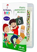 Plastry opatrunkowe dla dzieci - Dr Pomoc Kids Fast Aid Patch — Zdjęcie N3
