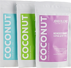 Zestaw - Joko Blend Coconut Set (scrub/3x50g) — Zdjęcie N2