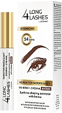 Kup Korektor modelujący do brwi z henną - Long4Lashes Eyebrows